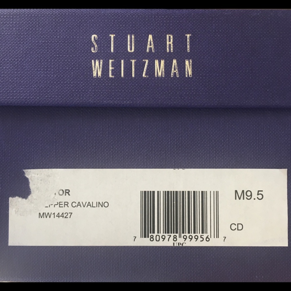 Stuart Weitzman Victoria Peep Toe Pump 9.5 - Picture 7 of 8
